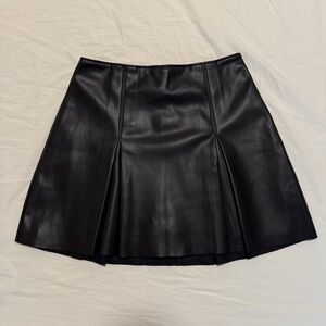 Abercrombie Vegan Leather Skirt